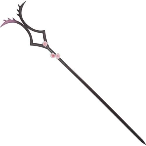 Game Arknights Eyjafjalla Cosplay Props Weapons Litte Sheep Cosplay Walking Stick Canes for Halloween Carnival Party Events