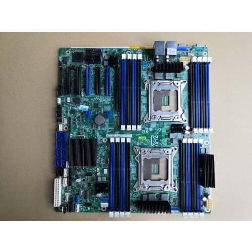 S2600CP dual X79 server C602 chip motherboard 2011 pin E5-2680V2