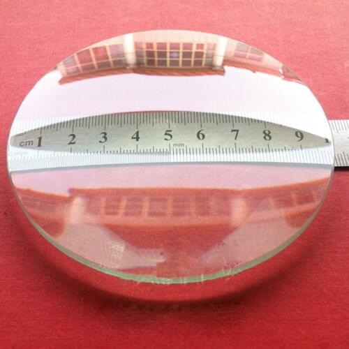 Magnifying Glass 3x/10x or 5x Optional 1pc Large Diameter 100mm Double Convex Lens Optical Glass