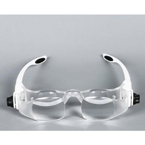 Mobile Glasses Magnifier 2X- 4X Doule mirror Fold Reading Calligraphy Painting Appreciation Mobile Video Movie Magnifying Glass