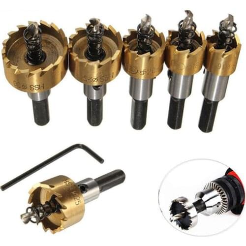 1Pc High Quality 16-30mm HSS Drill Bit Hole Saw Set Stainless Steel Metal Alloy Tool