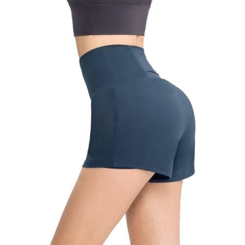 Womens 2 in 1 Running Shorts Elastic Waist Pocket Tight Summer Workout Jogger Yoga Sports Short Anti-Glare Fitness Sportswear