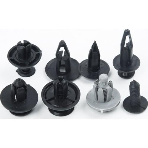 100pcs/Set Car Clips Rivets Clips Plastic Set Durable Practical Popular