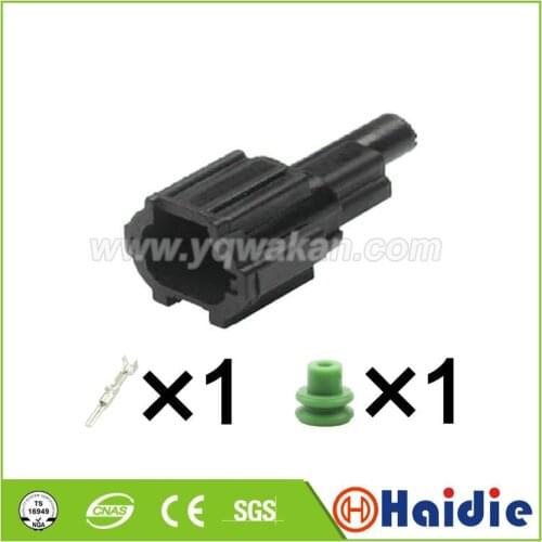 5sets 1pin Auto electric plastic plug wiring harness cable waterproof connector PB291-01027