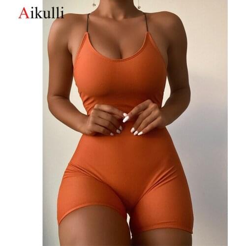 AIKULLI Orange Swimwear