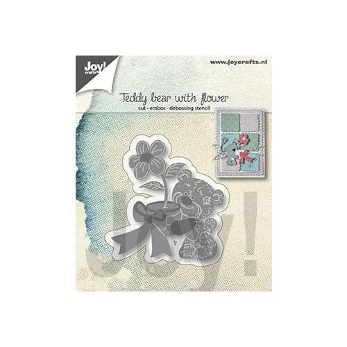 AliliArts Metal Cutting Dies Teddybeer Bloem diy Scrapbooking Photo Album Decorative Embossing PaperCard Crafts Die 2020