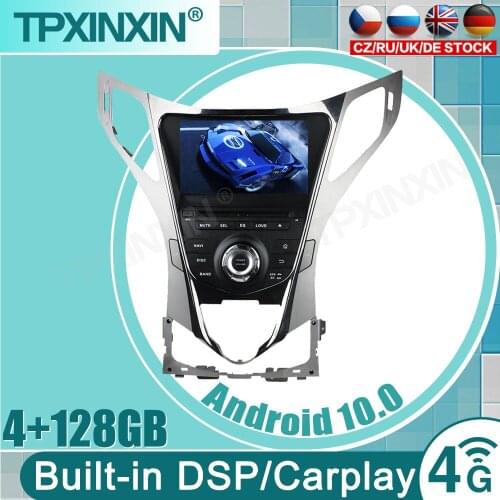 For Hyundai AZERA Grandeur i55 Android 10 Car Multimedia DVD Player 4G + 64GB PX6 Auto GPS Navigation Stereo radio DSP Carplay