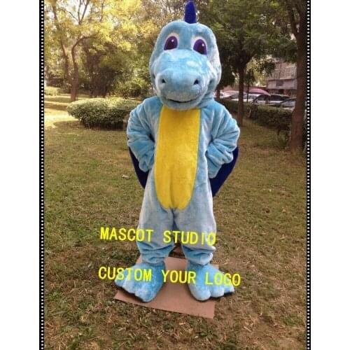 Dragon Dinosaur Mascot Costume Cosplay Party Game Fancy Dress Outfit Halloween Adults Parade Advertising Xmas Easter Carnival