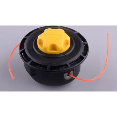 M10 x 1.25 LH Female Thread Bump Feed Line Trimmer Brushcutter Strimmer Head Kit Replacement Mower Garden Tools Accessories