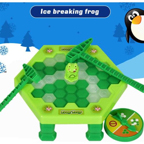 Mini Kids Save Penguin Ice Block Breaker Trap Toys Funny Parent Children Kids Table Game Kids Adult Toy Stress Reliever Decor