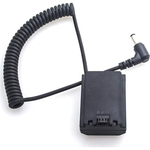 NP-FZ100 Dummy Battery Power Adapter DC Coupler Connector Spring Cable for Sony A7III A9 A7RIII A7SIII M7L2 Ca
