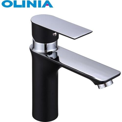 OLINIA Black Bath Faucets