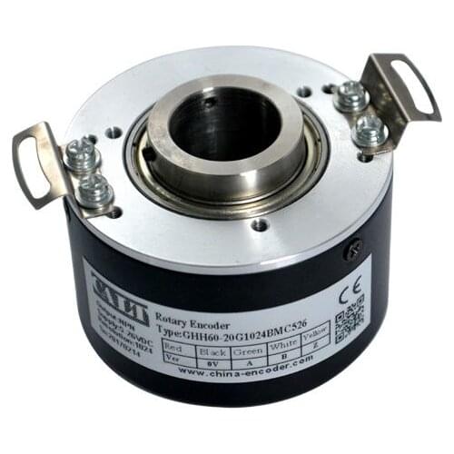 CALT Incremental Hollow shaft 600 1000ppr npn optical rotary encoder - GHH60 series apply to Stepper motor