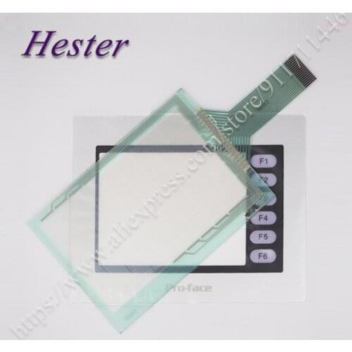 Touch Screen Panel Glass Digitizer for Pro-face ST400-AG41-24V ST401-AG41-24V Touchpad and Protective Film Overlay