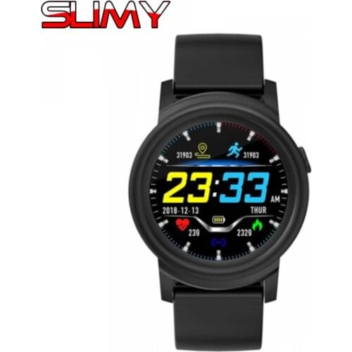 Slimy DK02 Smart Watch 1.3" Color Screen Blood Pressure Heart Rate Monitor Fitness Tracker Smartwatch Men Women for Android IOS