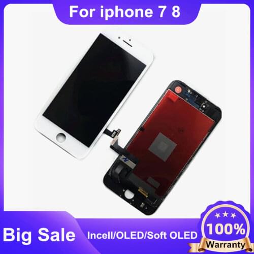 OEM Change Glass LCD Display For iphone8 7 LCD Touch Screen Digitizer Assembly For Iphone 7 8 LCD Panel