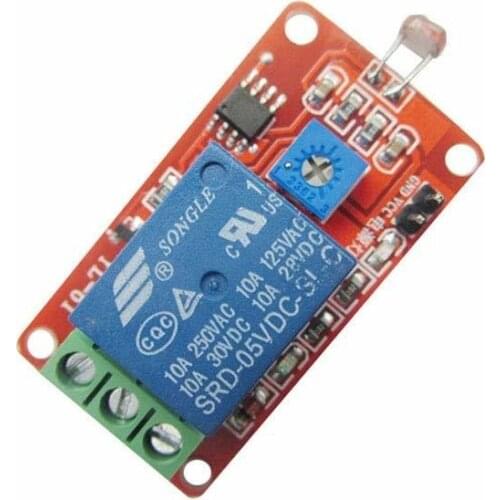 LSR Light Sensitive Sensor Relay Photosensitive Optical Relay Module 5V for Arduino DIY