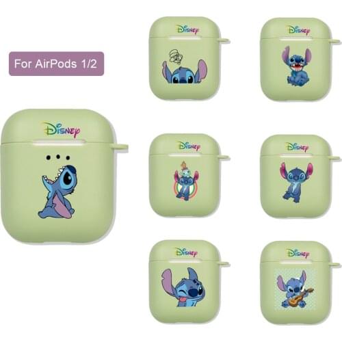 High Quality Cover for AirPods 1 2 Luxury Stitch Clear Printing