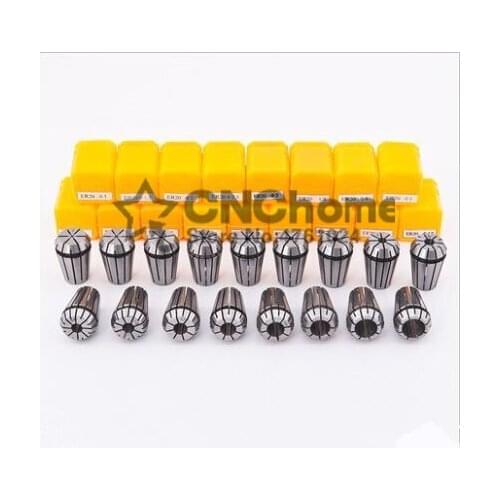 24PCS for Choose ER ER40 3-26MM Collet Chuck for Spindle Motor Engraving/Grinding/Milling/Boring/Drilling/Tapping