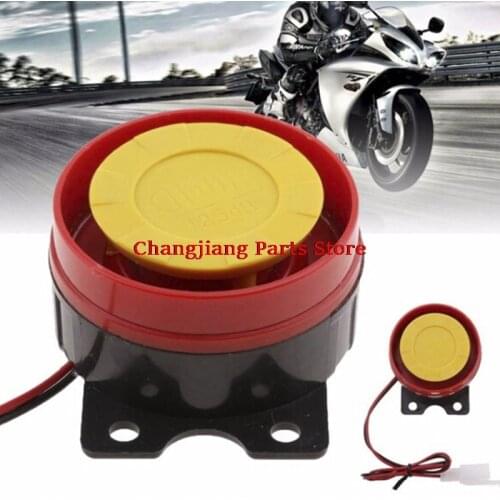 1pc 12V Car Truck Horn Simple Design Motorcycle Electric Driven Loud car hornAir Raid Siren Alarm Safety Horn accessories