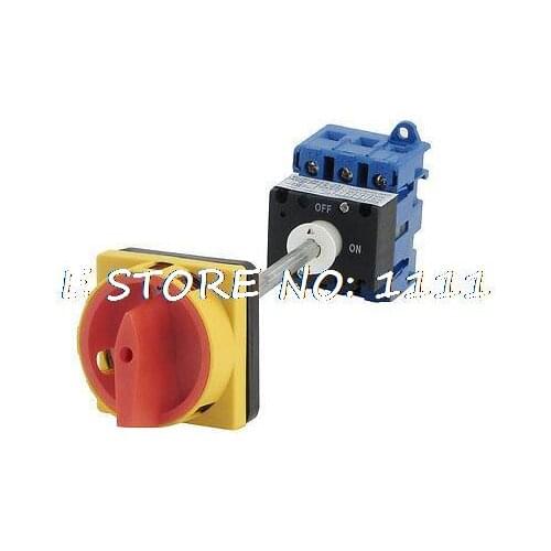 AC690V AC220V AC440V 380V 40A ON/OFF 2 Position Rotary Cam Changeover Switch