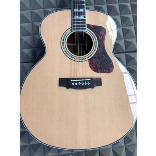 Full solid wood 43 inch acoustic guitar, acoustic electric guitar