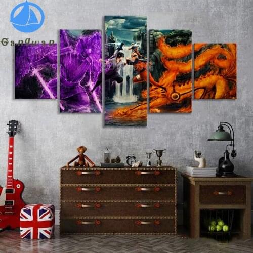 Anime Wall Art Decor Comic Character diy diamond painting handmade full round diamond embroidery,5 d cross stitch Multi panel