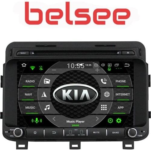 Belsee DSP 8" Touch Screen Ram 4G Android 9.0 Car Radio GPS Navigation Multimedia Head Unit Stereo for Kia Optima K5 2014 2015