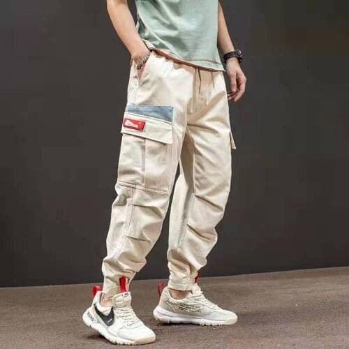 Multi Pockets Cargo Pants Mens Military Tactical Cargo Pant Men Workout Sweatpants Quality Cotton Casual Trousers Hip Hop Pants