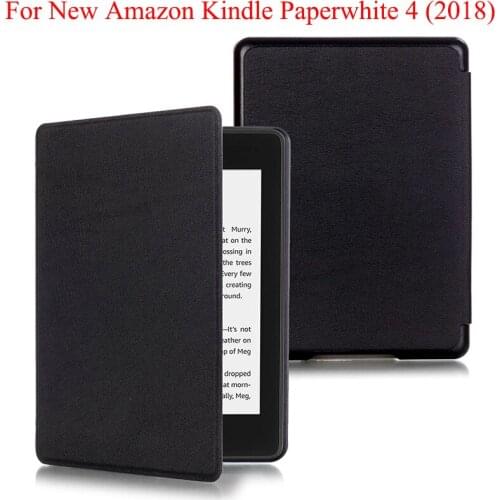 Case For Amazon New Kindle Paperwhite 2018 Released Magnetic Smart Cover Flip Cases For Kindle Paperwhite 4 Protectice Cover