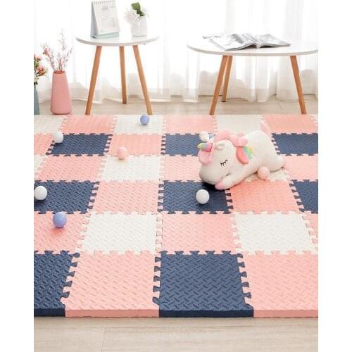Baby Foam Crawling Mat Children Toys Kids Soft Floor Game Mat Chain Fitness Brick Gym Toddler Girl Game Carpet Bathroom Rug