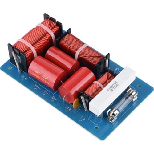 Speaker Frequency Divider Board Treble Alto Bass 3 Way High Power Hi-Fi Audio Crossover Filter Frequency Distributor