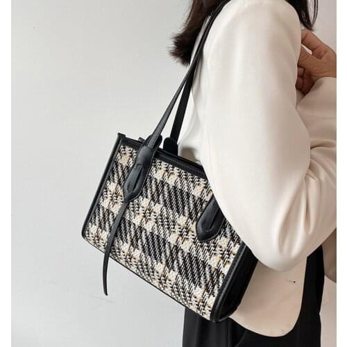 Designer Women Canvas Handbags Small Shoulder Bags Fashion Ladies Travel Messenger Bag High Quality Female Purse Casual Tote Bag