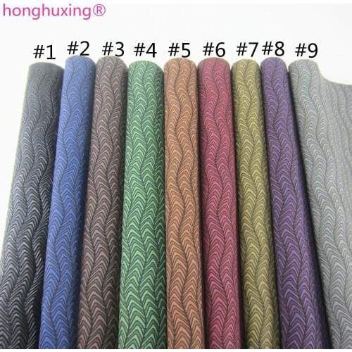 30cmx134cm Wave Embossed Synthetic Leather Faux PU Leather for DIY Sewing shoes handbags bows BH409