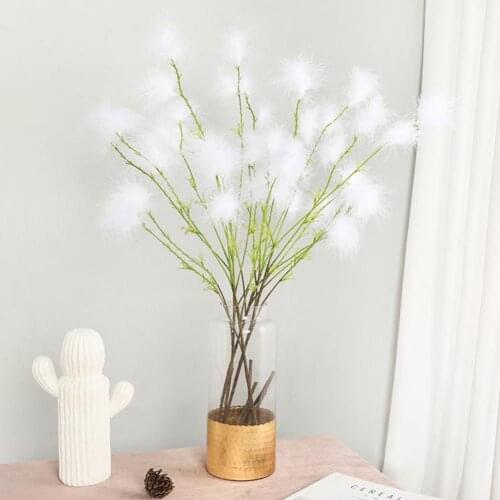 Fake Flower Artificial flower White Dandelion Home Decoration artificial flowers garden wedding party decoration Valentines Day