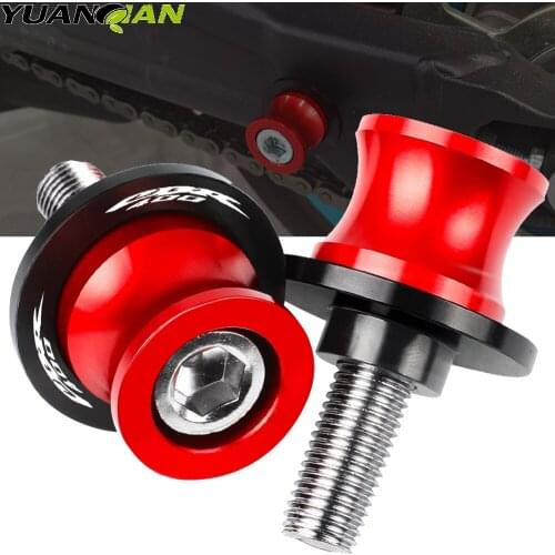 For HONDA CBR400 NC23 NC29 CBR 400 1986 1987 1988 1989 1999-1994 Motorcycle accessories CNC Swingarm Spools slider stand screws