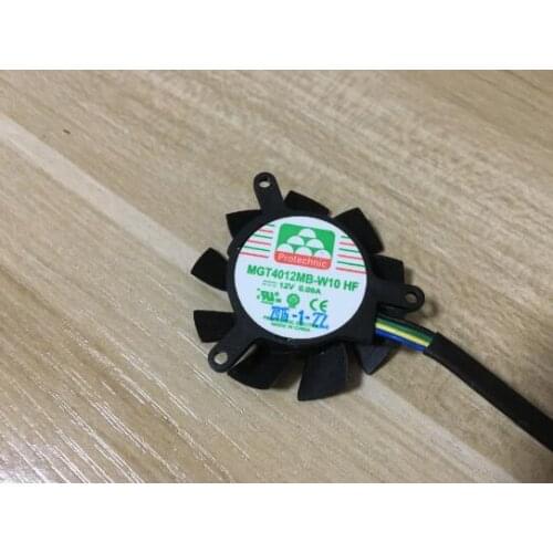 MGT4012MB-W10 HF 12V 0.09A Four-wire PWM Double Ball Display Card Fan
