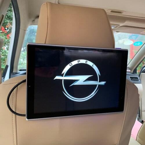 Car Android 9.0 Headrest Display Monitor For Opel Astra H G J Corsa Insignia Antara Meriva Zafira Mokka Rear Seat Entertainment