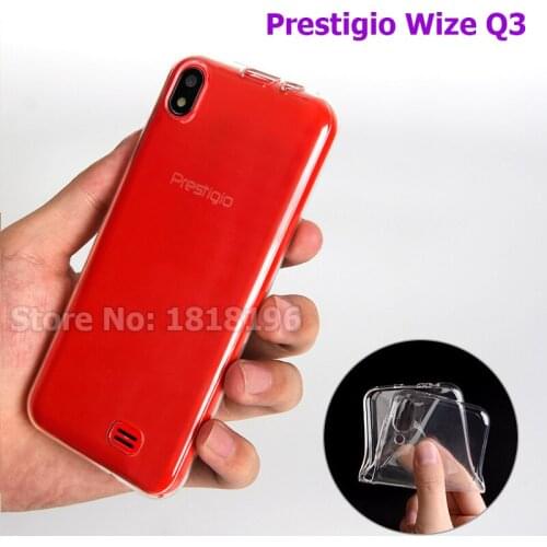 Soft Case For Prestigio Wize Q3 Case Cover Silicon Back Cover Phone Case For Prestigio Wize Q3 psp3471 duo TPU Protective Cover