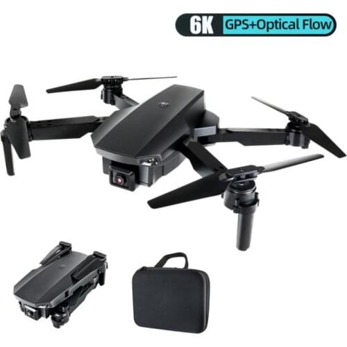 RX8 2021 New Mini Drone 6K 5G GPS+ Optical Flow HD Camera Fpv Air Pressure Altitude Hold Black Foldable Quadcopter RC Dron Toy