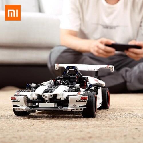 New Xiaomi MITU Intelligent Building Blocks Road Racing Car Kids Toy Electric Bluetooth-compatible 5.0 APP Smart Remote Control