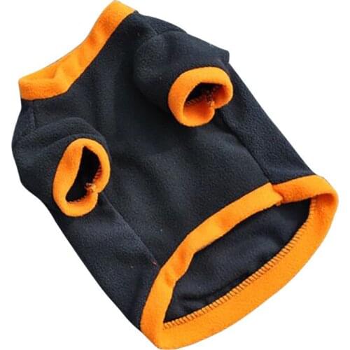 Pet Dog Halloween Clothes Cat Dog Fleece Pumpkin Hoodies Apparel Winter Warm Pet Sweatshirt Dog Costume Dog Accessories