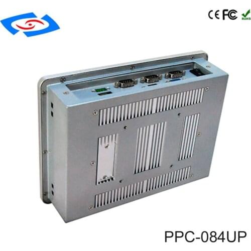 Factory Wholesale 8.4" Aluminum Case Fanless Industrial Touch Screen Panel PC With Intel Core I5-3317U Optional I7-3517U Tablet
