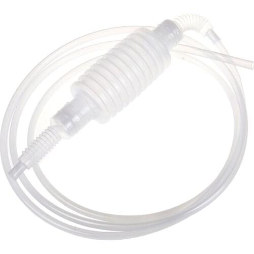 Portable Pump Transfer Fuel Oil Sucker Liquid Truck Diesel Siphon Suction Pump Plastic Car Hose Oil Gas Syphon