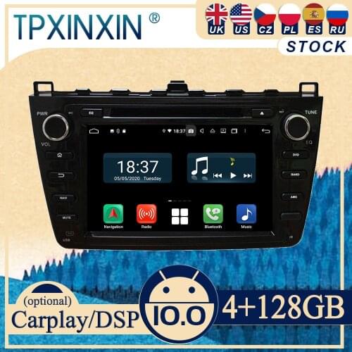 PX6 For Mazda 6 2008-2012 Android Car Stereo Car Radio with Screen 2 DIN Radio DVD Player Car GPS Navigation Head Unit