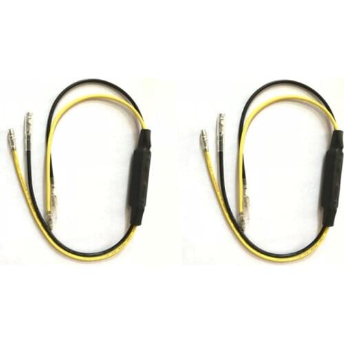 2PCS 12V Motorcycle LED Turn Signal Light Single Resistance Headlight Trouble Shooting Device LED Load Resistor