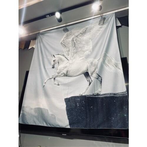Unicorn Tapestry Wall Hanging Bohemian Beach Mat Polyester Blanket Yoga Mat Home Bedroom Art Carpet Wall Tapestries