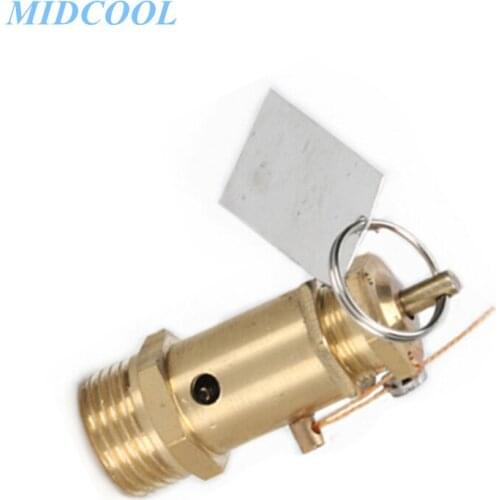 Air Compressor Safety Pressure Relief Valve Spring Type Male A21W-16T A21W16T DN8 1/4" DN10 3/8" DN15 1/2" DN20 3/4"