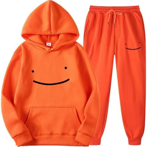 2-Piece Set Hoodies Sweatpants Suit Dream Merch Print Tracksuit Men Women Sweatshirt Suit Fleece Hoodie Pants Jogging Pullover