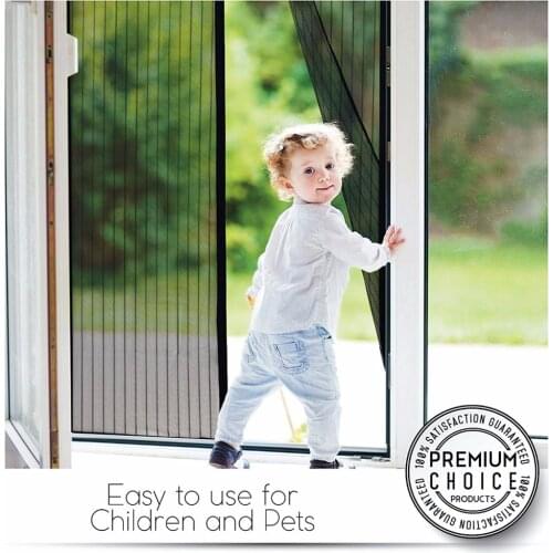 Fly Bug Mosquito Net Door Window Net Mesh Hands-free Magnetic Summer Anti-Mosquito Curtains Encryption Magnets Mosquito Net